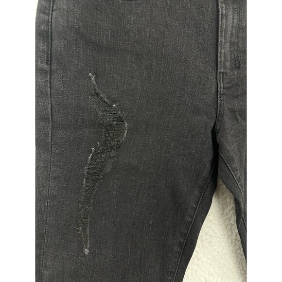 DKNY Sequined Rip & Repair Skinny Jeans Size 27 - Picture 10 of 11